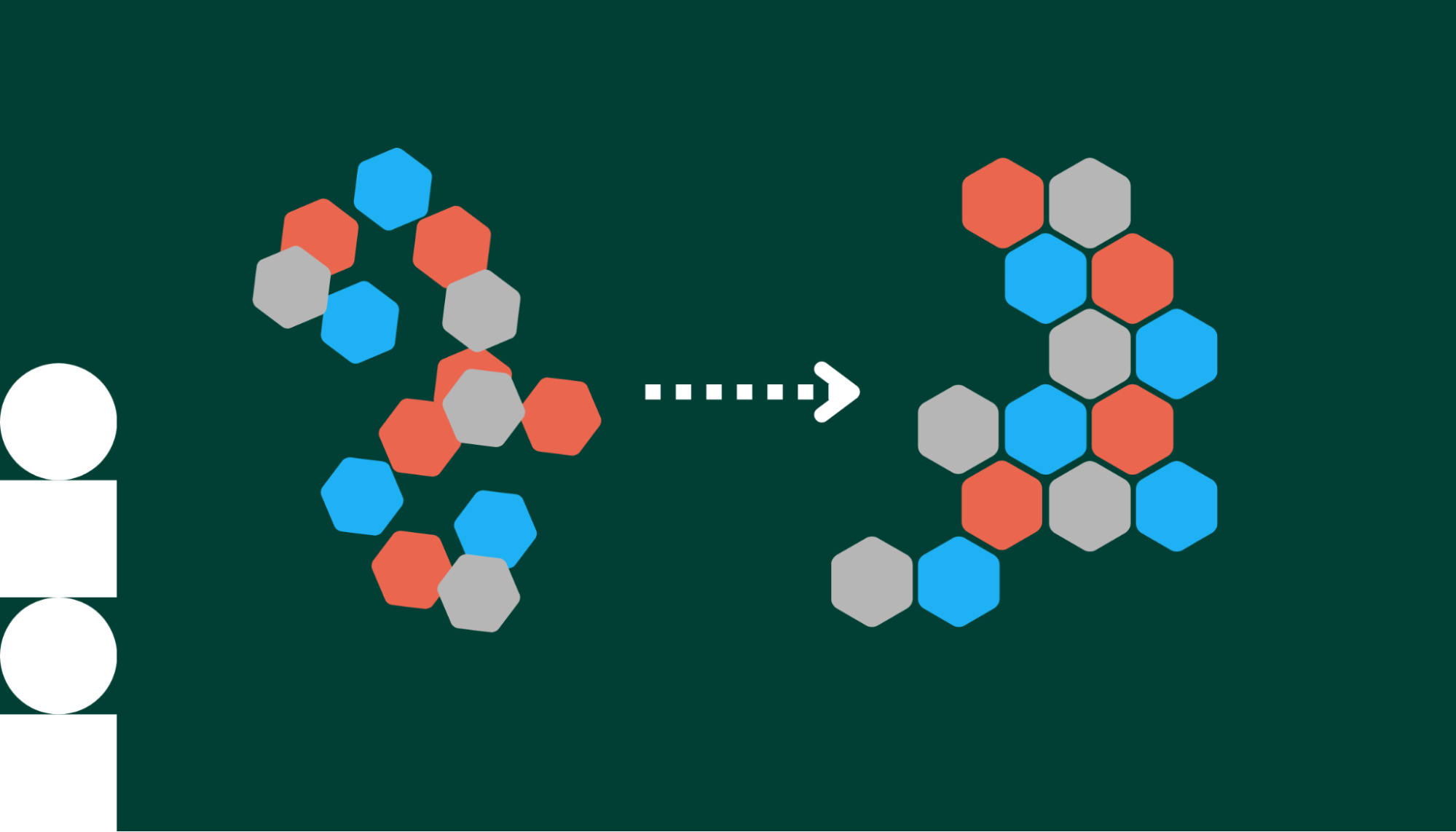 Brand elements rearranged