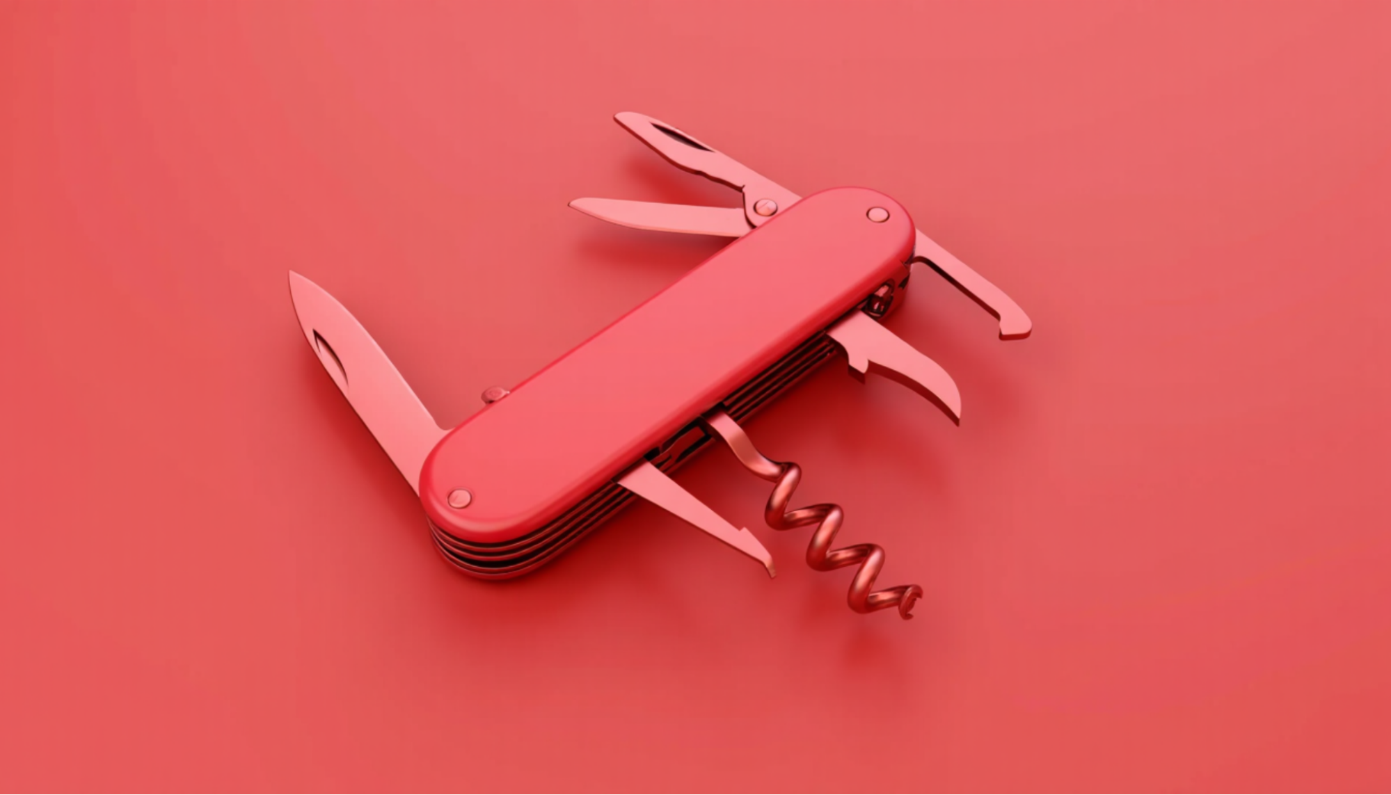 A Swiss Army knife.
